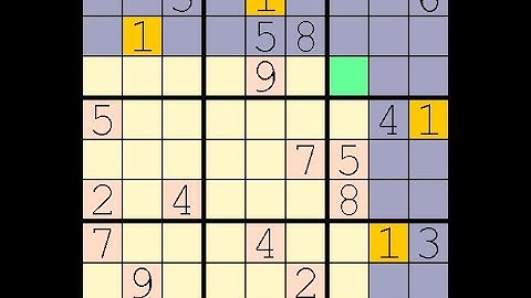 How to Solve New York Times Sudoku Hard  October 20, 2023
