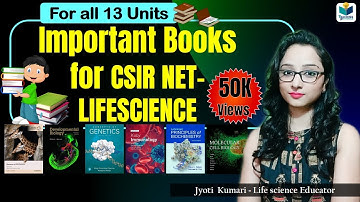 IMPORTANT BOOK LIST FOR CSIR UGC NET | LIFESCIENCE | CSIR NET|