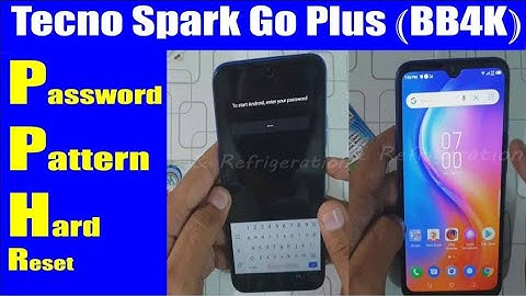 Tecno Spark Go Plus (BB4K) Hard Reset || Pattern Unlock 2022