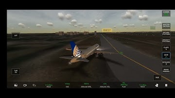 Gate to Runway Taxi Tutorial | RFS | UNITED AVIATION | Only for RFS beginners.