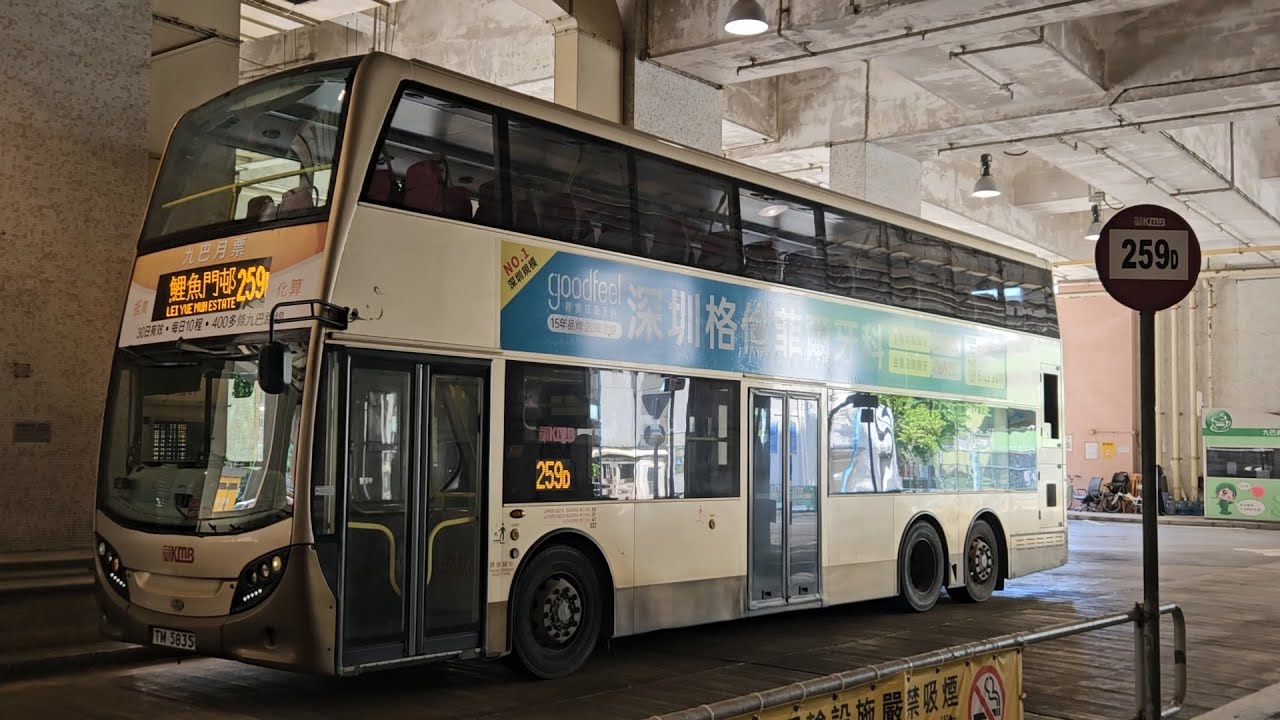 Hong Kong Bus KMB ATENU596 @ 259D 九龍巴士 Alexander Dennis Enviro500 MMC 屯門(龍門居) - 鯉魚門邨
