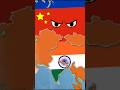 What If India, China &amp; Russia Became One Country? 🤯🔥 #youtubeshorts #india #china #russia #country