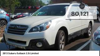2013 Subaru Outback 2.5i Limited for sale in Cary NC