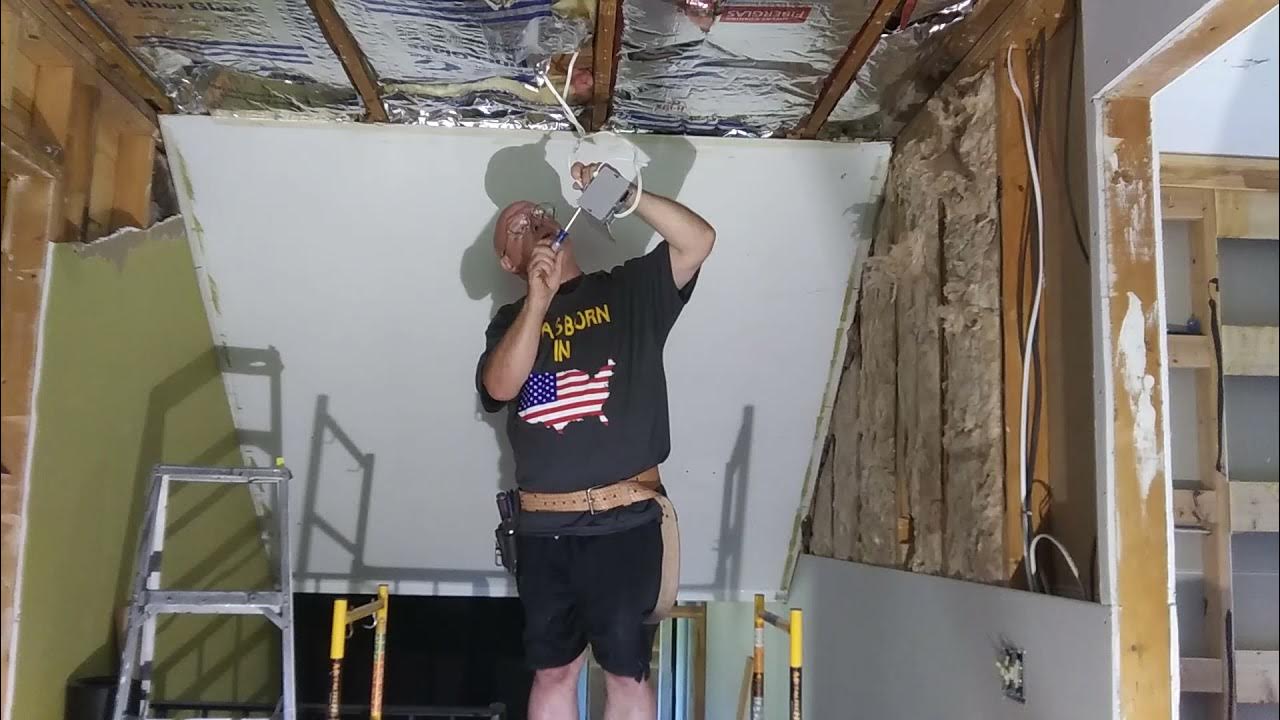 ( part 1)utilitech canless recessed lighting kit installation item