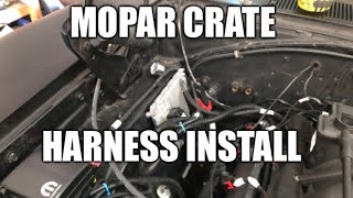 ‘69 Charger 6.4 Hemi Swap Part 12: Mopar engine crate harness.