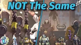 Which heroes are Omnics, and which are Robots?
