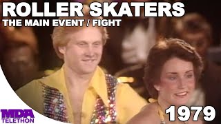 Roller Skaters - The Main Event / Fight | 1979 | MDA Telethon