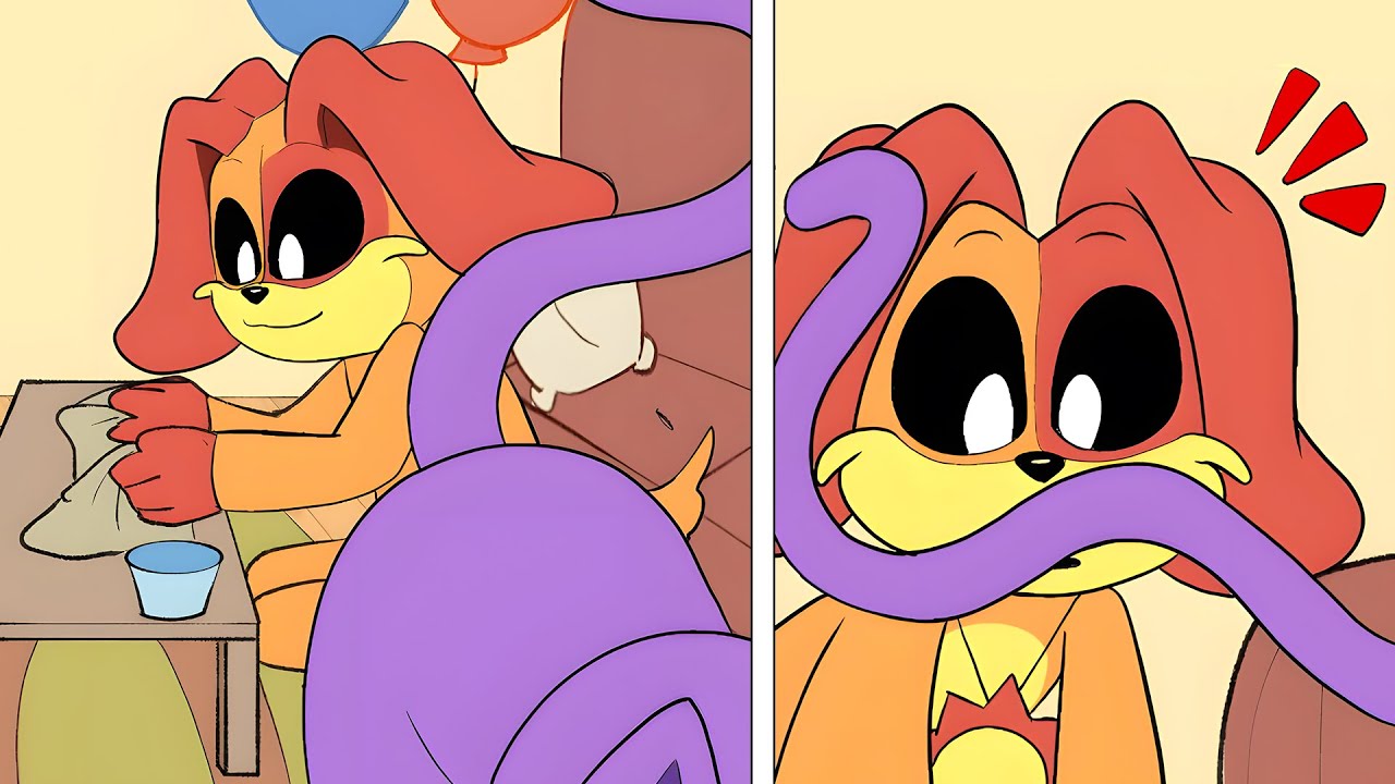 CatNap and DogDay The Cleanup Party | Poppy Playtime Chapter 3 | Comic ...