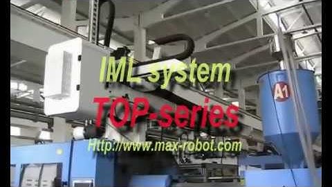 MAX Robot - Top Entry Full Servo Robot For In Mould Labelling Application