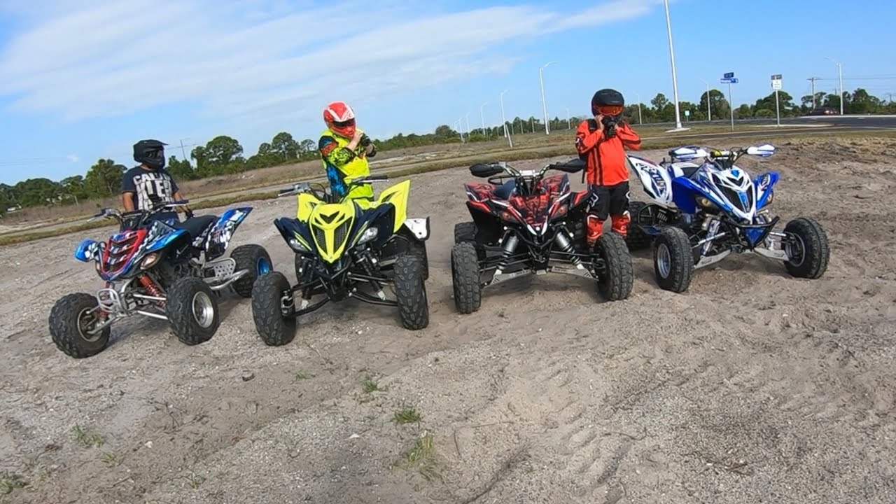Yamaha Raptor 700R Trail Riding With Let It Rip ATV Official and ...