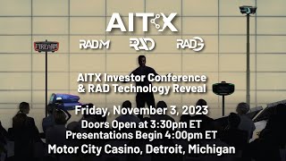 AITX Investor Conference & RAD Technology Reveal