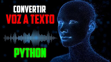 Como hacer un CONVERTIDOR de Voz a Texto con PYTHON