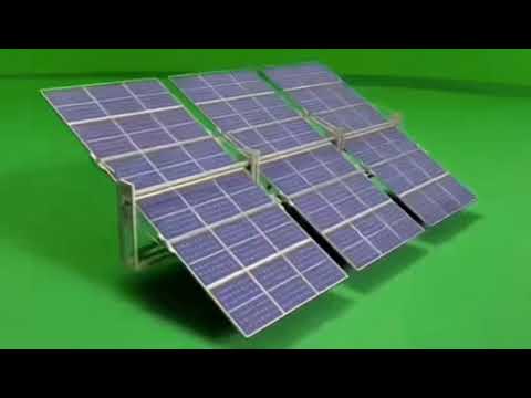 Foldable portable solar power system