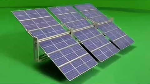 Foldable portable solar power system