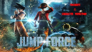 MY THOUGHTS ON JUMP FORCES AND CHARACTER PREDICTIONS