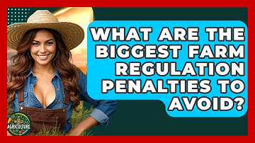 What Are The Biggest Farm Regulation Penalties To Avoid? - The World of Agriculture