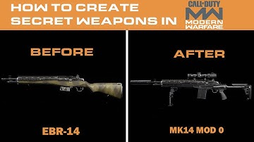 Secret Weapons in Modern Warfare (PART 3) | MK14 Mod 0 EBR - American Sniper