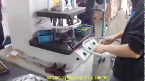 C frame desktop hydraulic press for riveting