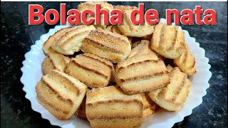 Bolacha de nata, desmancha na boca