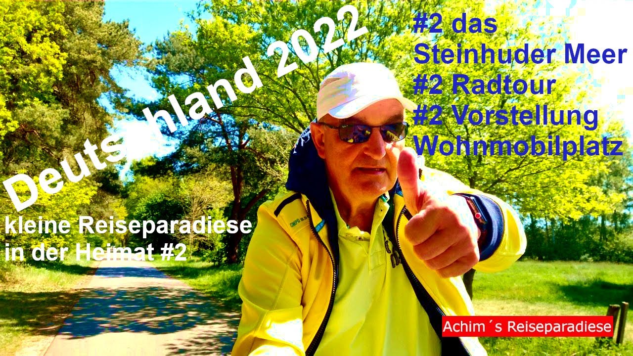Deutschland 2022 #2 Rund um das Steinhuder Meer, Vorstellung WOMO Stellplatz, Radtour um das Meer