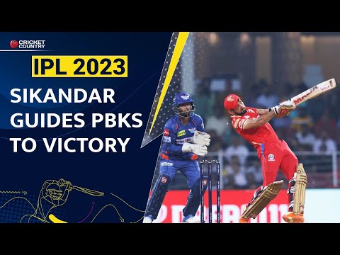 Sikandar Raza's maiden IPL fifty guides Punjab Kings to victory against Lucknow Super Giants