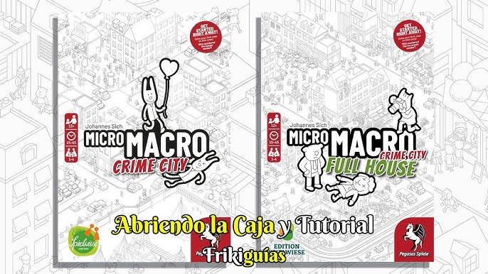 Micro Macro Crime City - Full House - Jeux-de-Société - Ludotrotter