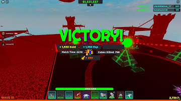 Duo Halloween Path 10 with hotwheels148 - ROBLOX Cube Defense