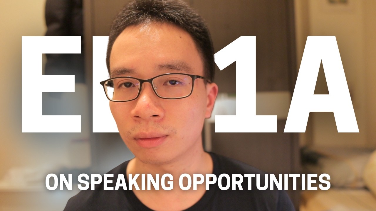 EB1A insights from an ex-USCIS officer (on speaking opportunities)