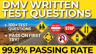 DMV Written Test 2026 – The Exact Questions You'll See (100 Q&A)