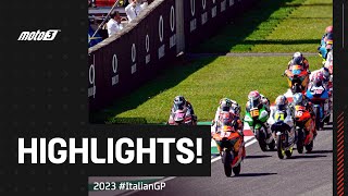 Moto3™ Race Highlights 👊 | 2023 #ItalianGP 🇮🇹