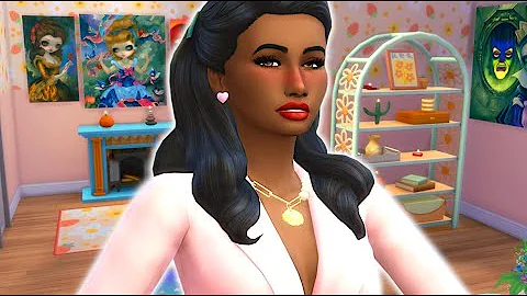 I ran a basic chick boutique! // Sims 4 live in bu...
