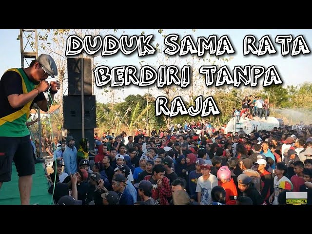 Duduk Sama Rata Berdiri Tanpa Raja - Reggae RUKUN RASTA - MARA FM class=