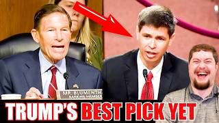 Savage Trump nominee SHUTS DOWN Blumenthal so bad he throws a HISSY FIT