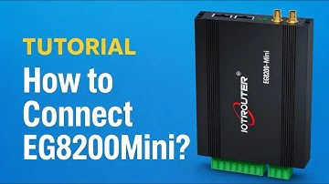 How to connect the EG edge computing gateway (data logger)?