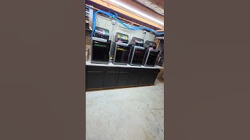 4 new Creality K2 Plus printers#creality #crealityk2plus #3dprints #printfarm #toys #3dprintfarm