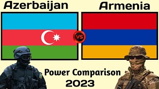 Azerbaijan vs Armenia military power comparison 2023 | Armenia vs Azerbaijan | world military power