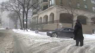 2-5-14 Snowy Commute on the Gold Coast