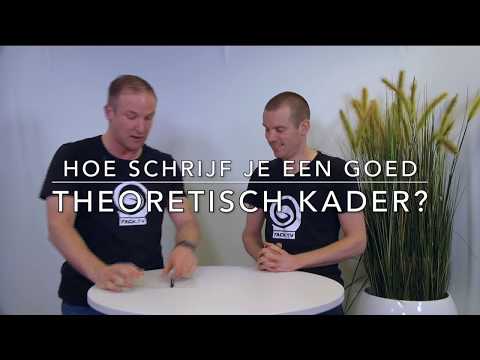 Video: Hoe vind je het theoretisch kader?