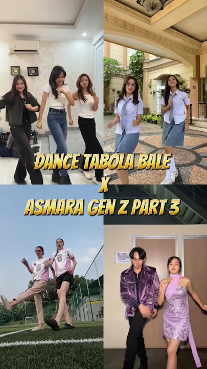 Trend Dance Tabola Bale Terbaru X Asmara Gen Z Part 3 Tiktok Terbaru 2025 #dancetiktok #asmaragenz