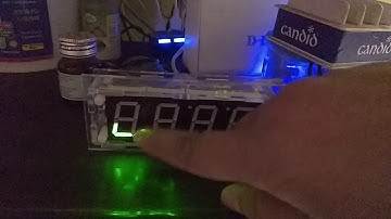 Banggood DIY talking clock display problem