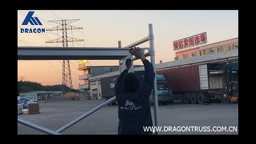 How to set up Aluminium Double Width Scaffolding Tower