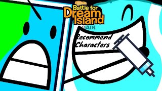 Bfdia 4 Recommend Characters