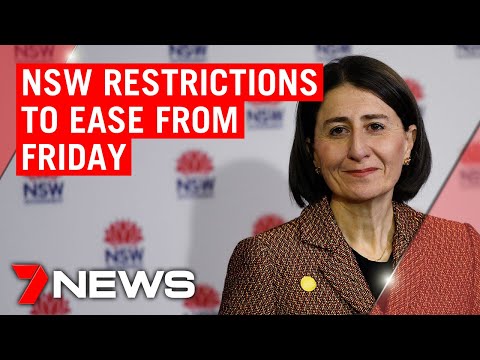 Coronavirus: NSW to ease COVID-19 restrictions from Friday | 7NEWS