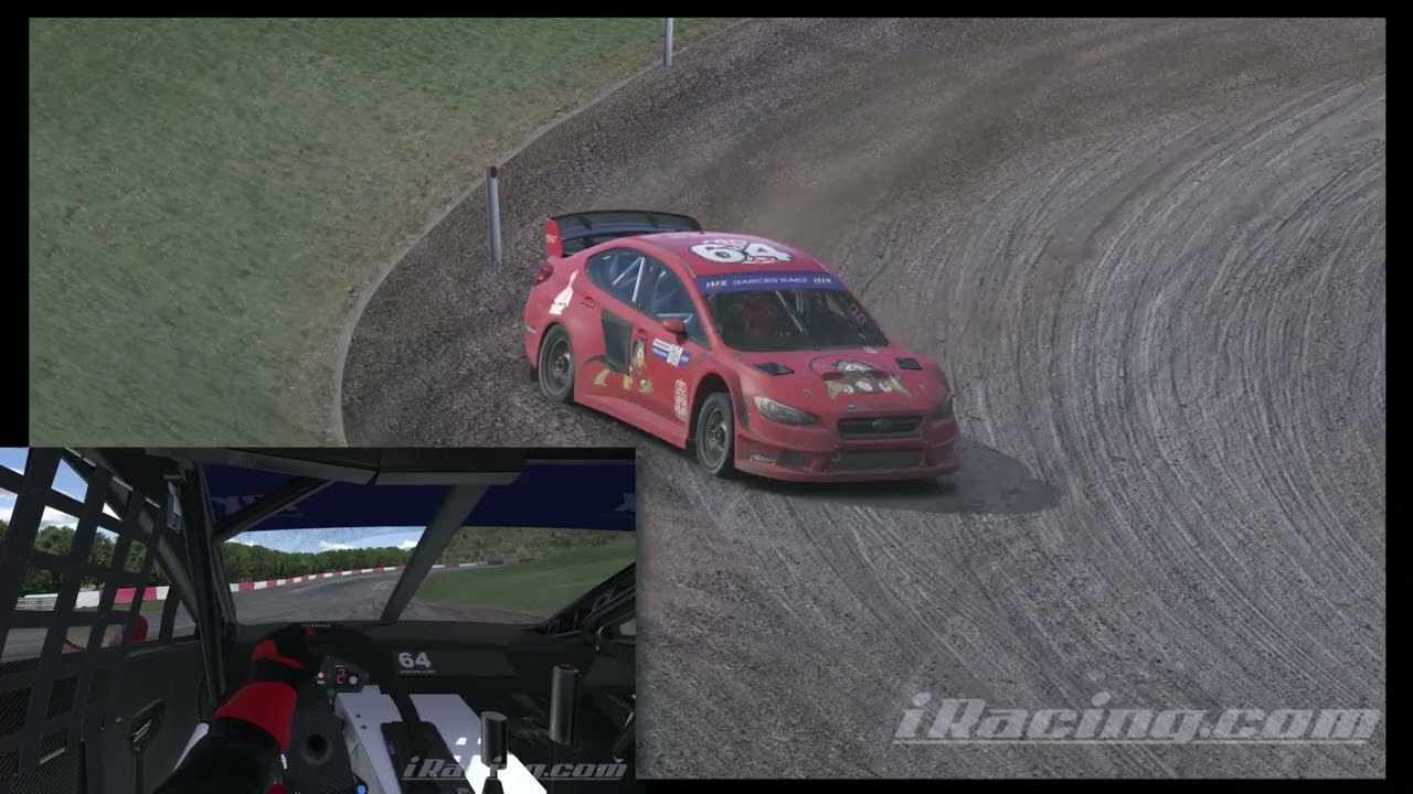 Iracing - Rallycross con Subaru WRX en el circuito de Lankebanen - Hell ...