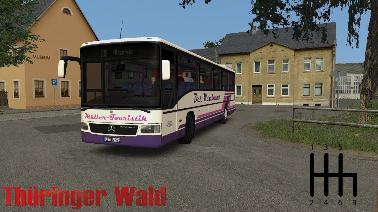 OMSI 2 I Handgerissen durch den Thüringer Wald!