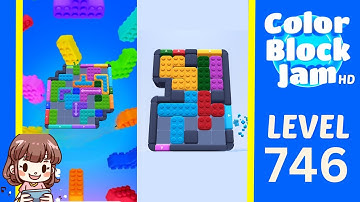 Color Block Jam Level 746 Solution Walkthrough