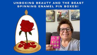 Unboxing Beauty and The Beast Spinning Enamel Pin Boxes! #pinmeupwednesday Unboxing Beauty and The Beast Spinning Enamel Pin Boxes! #pinmeupwednesday