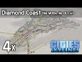 Cities Skylines  - Diamond Coast (No MOD, No DLC)