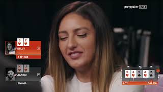 Famous Kelly Minkin Straight Flush | Classic Hands - MILLIONS North America 2019 | partypoker Profile