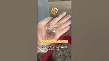 Clean Separation of Copper & Silicon from PV Glass | Density Separator for Solar Waste